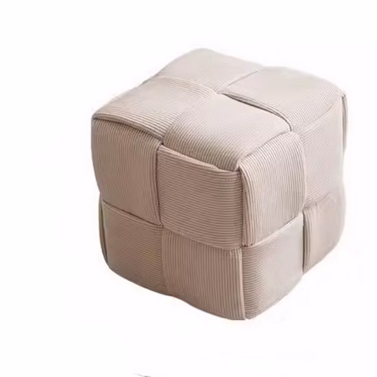 Modern Simple Snail Chair Solid Wood Ottoman 0066
