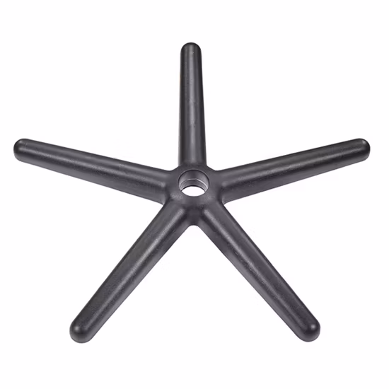 Swivel Chair Parts Components Nylon Metal Base Foot